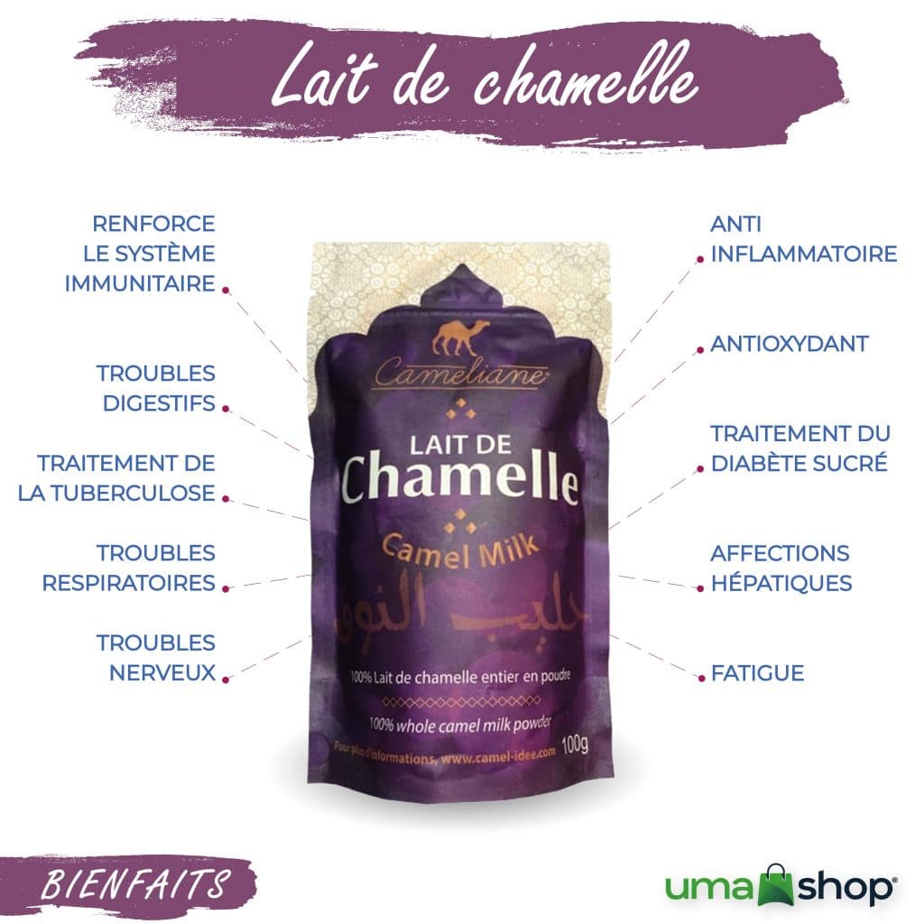 Lait de chamelle en poudre 100 g