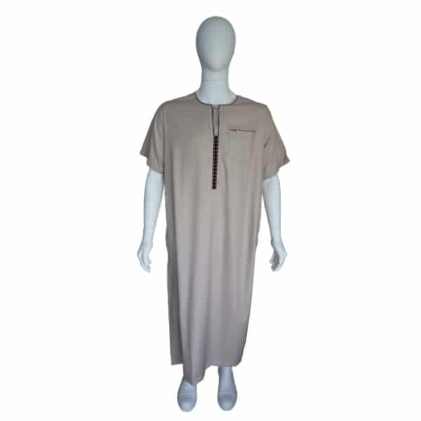 qamis morocco style taupe clair 1