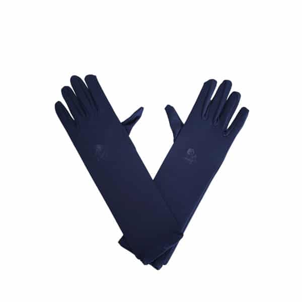 Paire de gants bleue pour femme